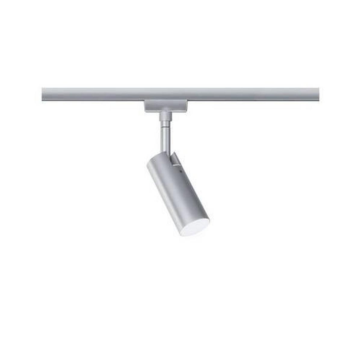 Schienensystem Urail Strahler 95506 Chromfarben, Rund - Chromfarben, Design, Kunststoff/Metall (19,6/4,2/10,5cm) - Paulmann
