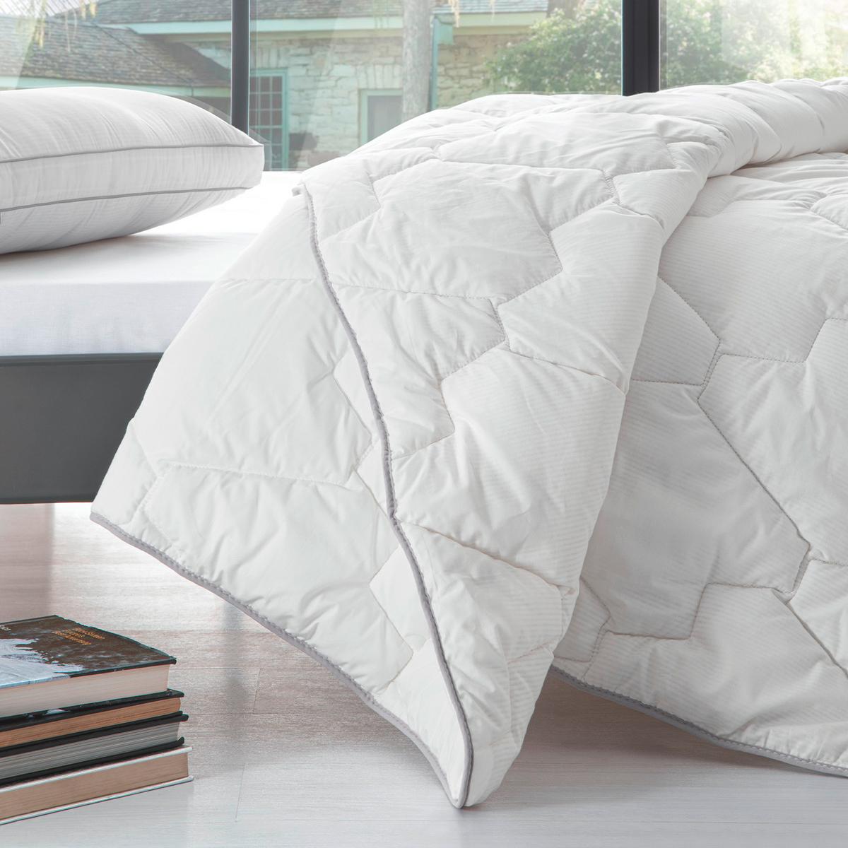 Bettdecke Tesla Sleep - Weiß, Basics, Textil (155/220/4cm) - Yatas
