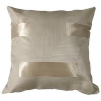 Zierkissen Ilma - Beige/Goldfarben, ROMANTIK / LANDHAUS, Textil (45/45cm) - James Wood