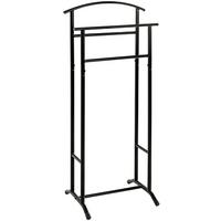 Němý sluha Björn, černý, š: 48 cm - černá, Basics, kov (48/107/36cm)