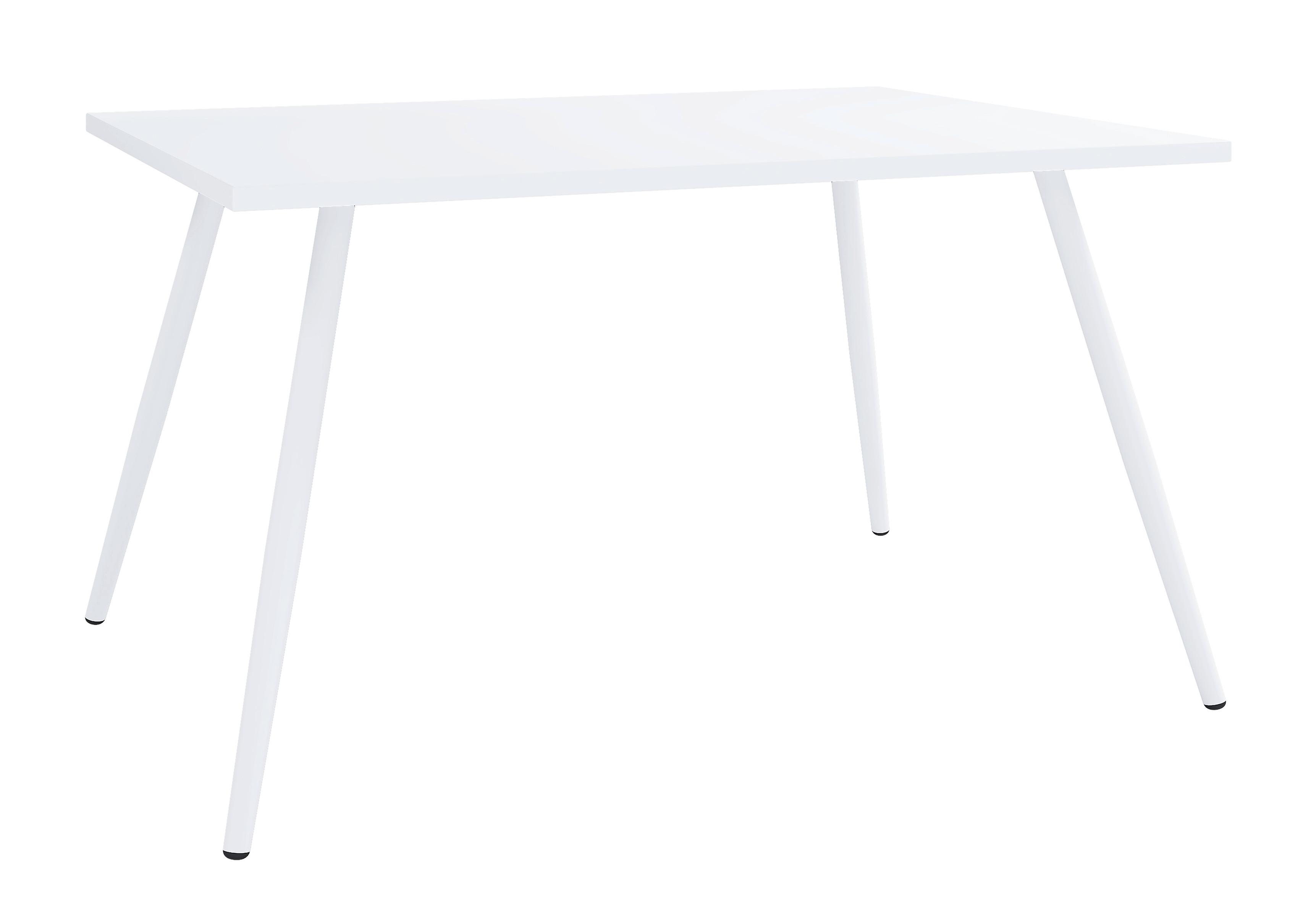 Schreibtisch Salia Weiß, L: 80cm - Weiß, MODERN, Holzwerkstoff/Metall (80/50/70cm) - MID.YOU