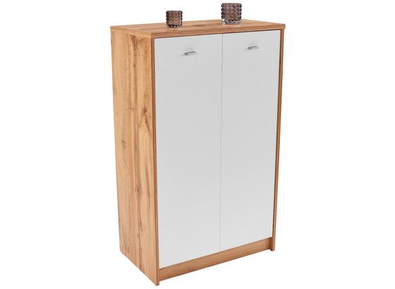 Kommode B 74cm 4-You New, Wotan Eiche Dekor/Weiß - Eichefarben/Weiß, MODERN, Holzwerkstoff (74/111,4/34,6cm) Kommode B 74cm 4-You New, Wotan Eiche Dekor/Weiß - Eichefarben/Weiß, MODERN, Holzwerkstoff (74/111,4/34,6cm)