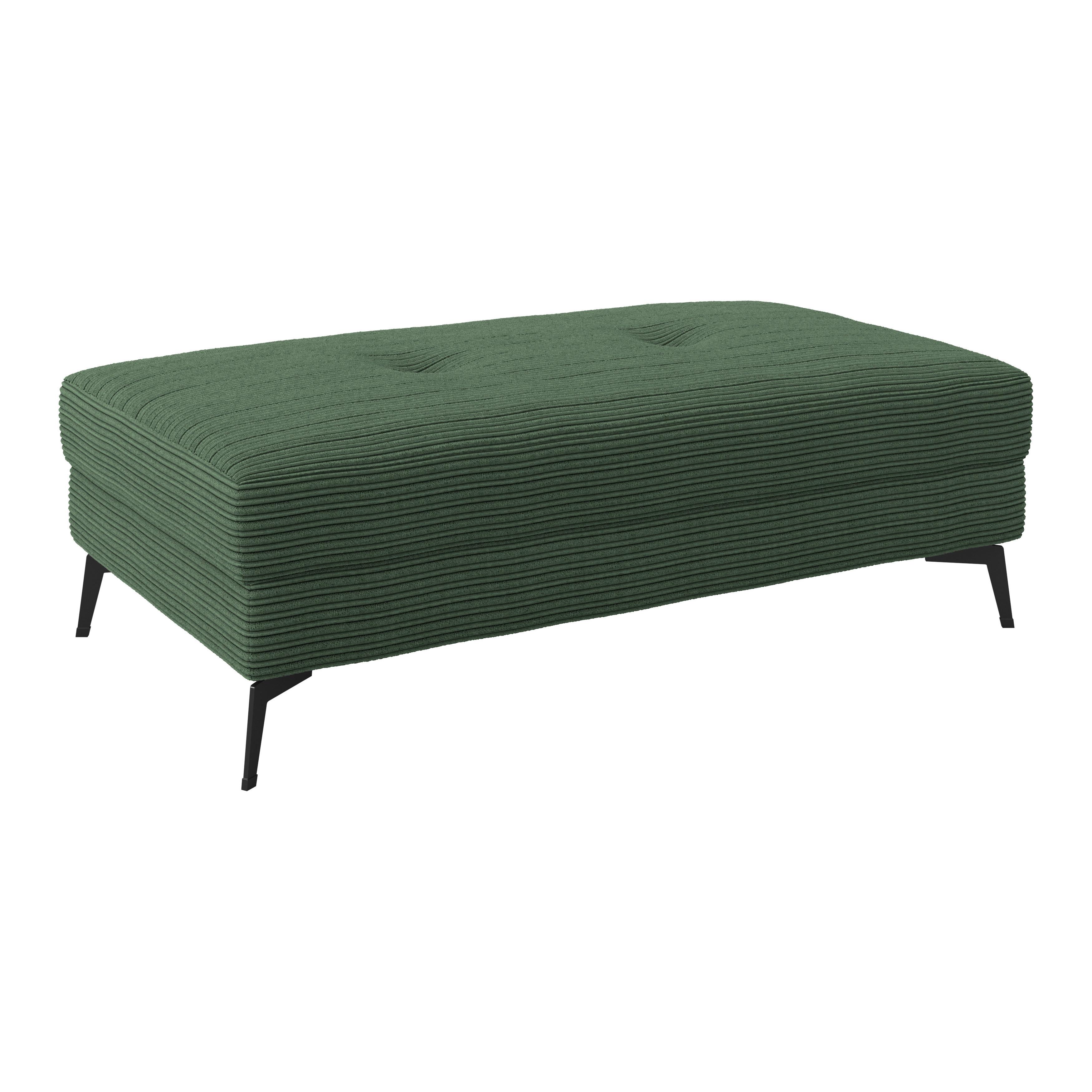 Hocker Zero Grün 140x80 cm - Grün, Trend, Textil (140/80cm)