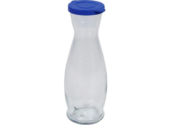 Wasserkaraffe Isolde, 1 Liter - Blau/Klar, KONVENTIONELL, Glas/Kunststoff (1l) - Luca Bessoni Wasserkaraffe Isolde, 1 Liter - Blau/Klar, KONVENTIONELL, Glas/Kunststoff (1l) - Luca Bessoni