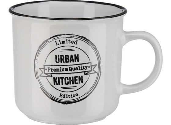 Hrnček Na Kávu Urban - čierna/biela, Štýlový, keramika (9,8/9,2cm) - Mömax modern living Hrnček Na Kávu Urban - čierna/biela, Štýlový, keramika (9,8/9,2cm) - Mömax modern living