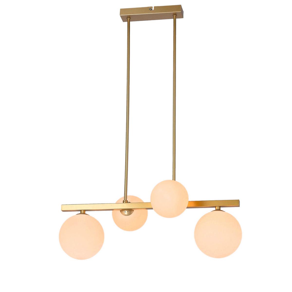 Hängeleuchte 34-73426 - Messingfarben, KONVENTIONELL, Metall (59/35/83cm)