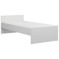 Bett Nepo Plus - Weiß, MODERN, Holz/Holzwerkstoff (90/200cm) - MID.YOU