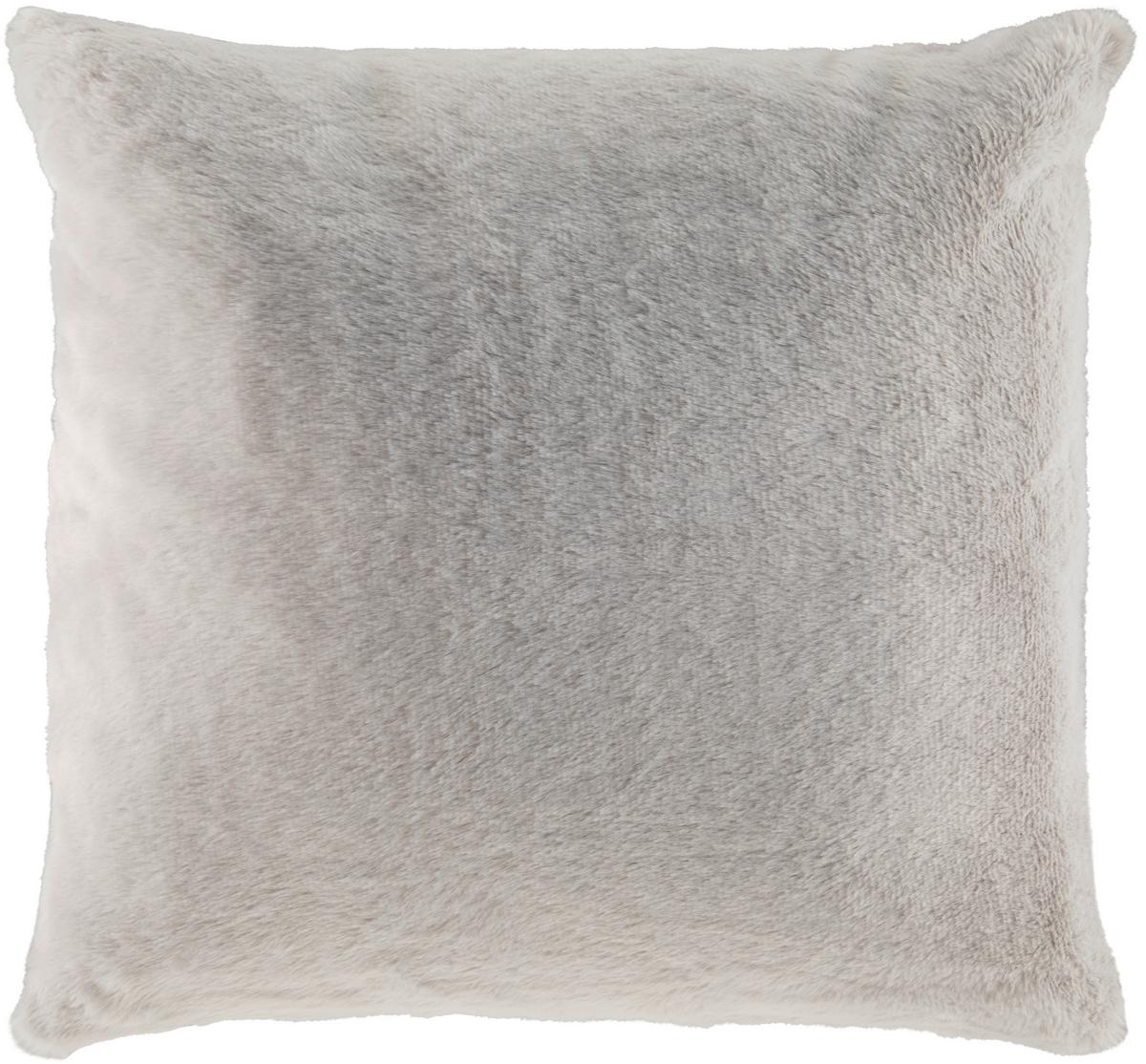 Zierkissen Cozy - Anthrazit/Silberfarben, MODERN, Textil (45/45cm) - Luca Bessoni