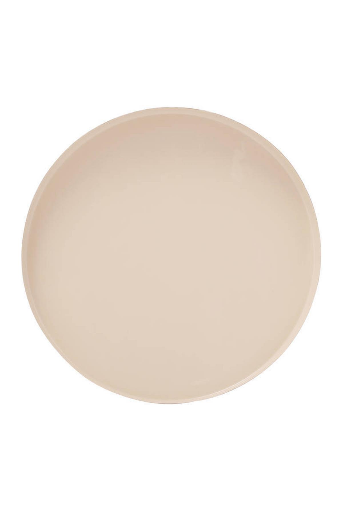 Beistelltisch Morrison Creme/Goldfarben - Goldfarben/Creme, Trend, Metall (51/51/50cm) - Kayoom