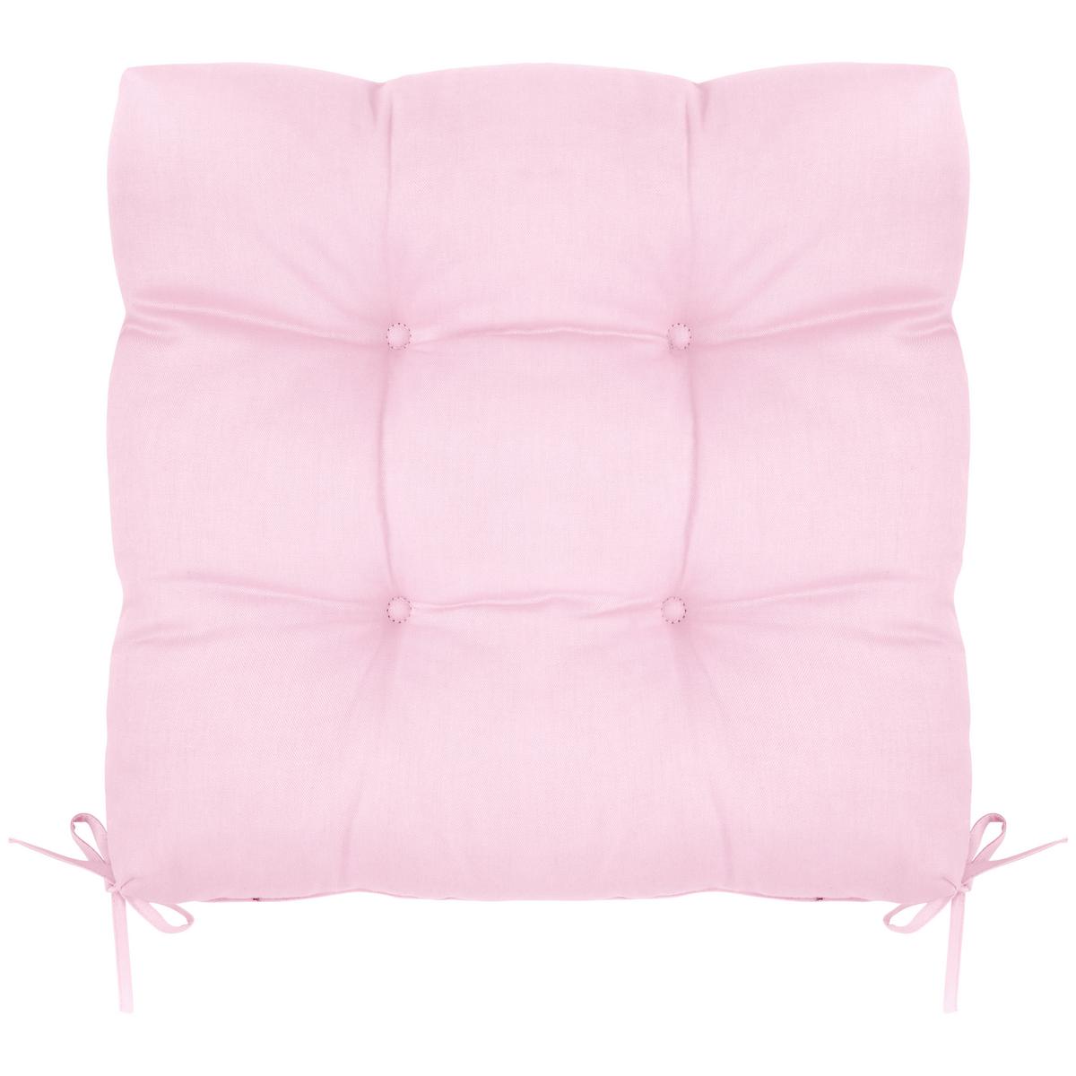 Sedací polštář Elli, ca 40/40/7cm, šeříková - šeříková, Konvenční, textil (40/40/7cm) - Mömax