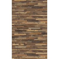 Vliestapete Chalet - Braun, Basics (150/250cm) - Komar