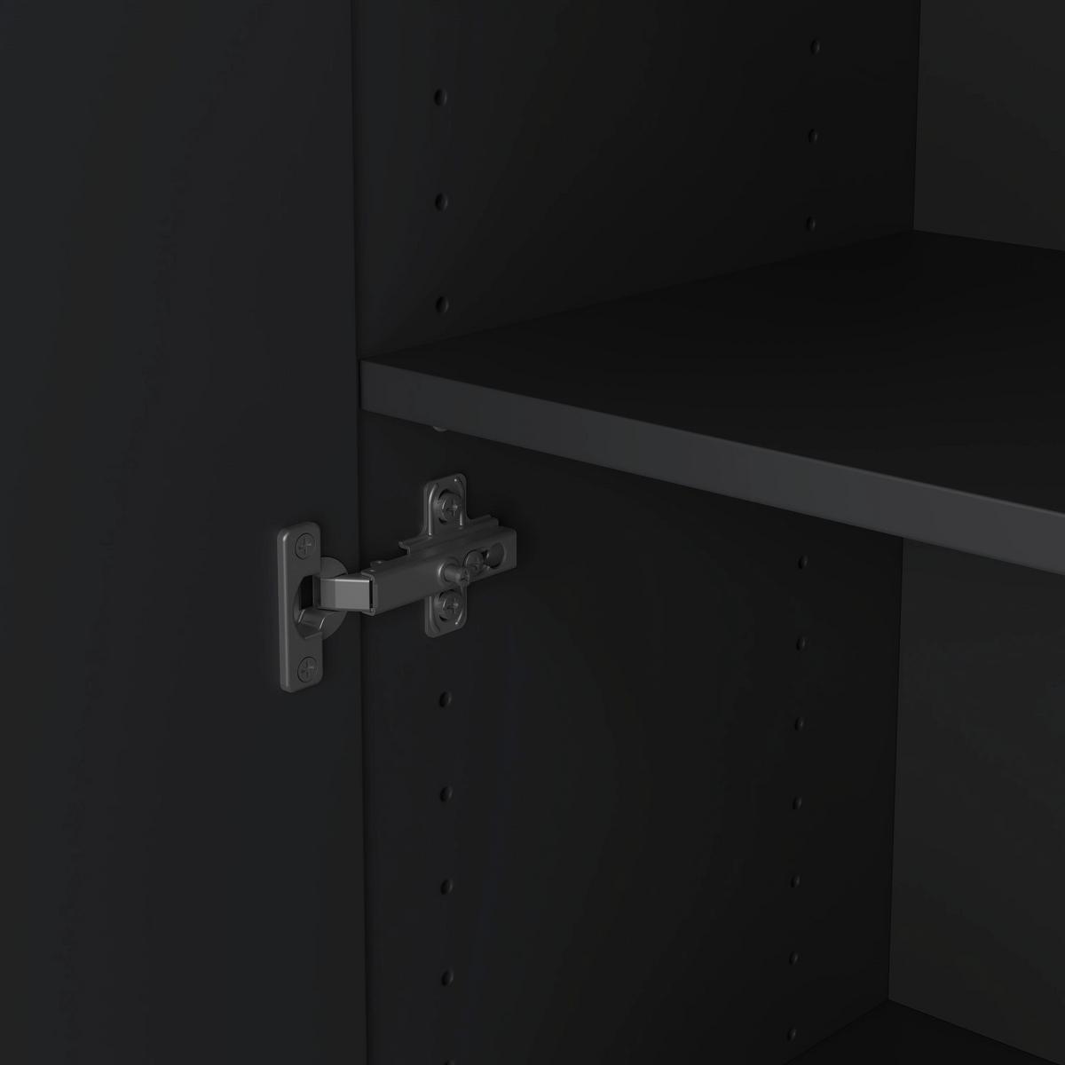 Mehrzweckschrank Bobby I Anthrazit - antracitová, Konventionell, drevo (70/178,9/33,4cm) - Mömax
