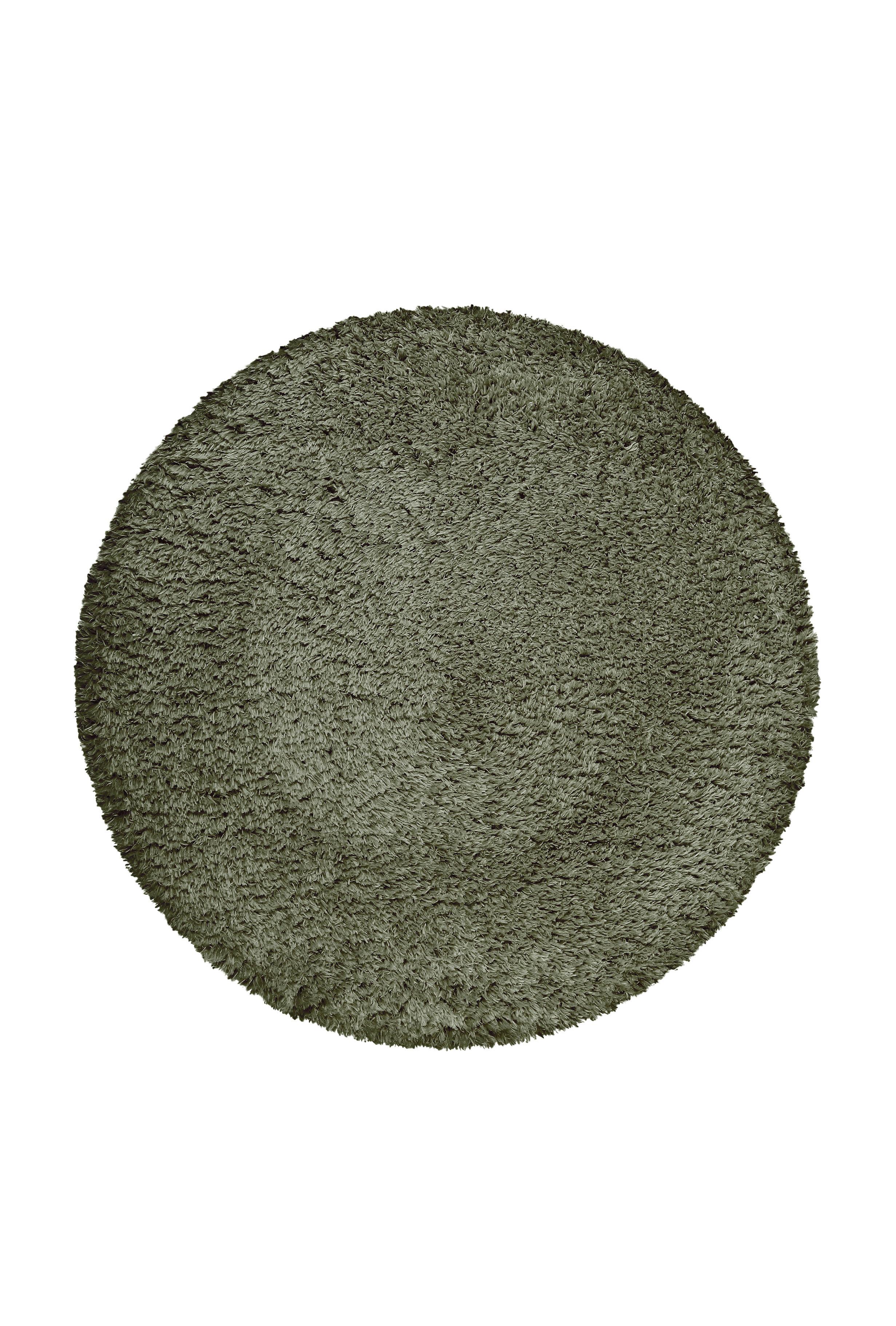 Hochflorteppich Yogi - Olivgrün, KONVENTIONELL, Textil (120cm) - Esprit
