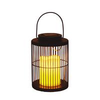 SOLÁRNE SVIETIDLO AMO - čierna, Konventionell, kov/plast (13/19-27,5cm) - Modern Living