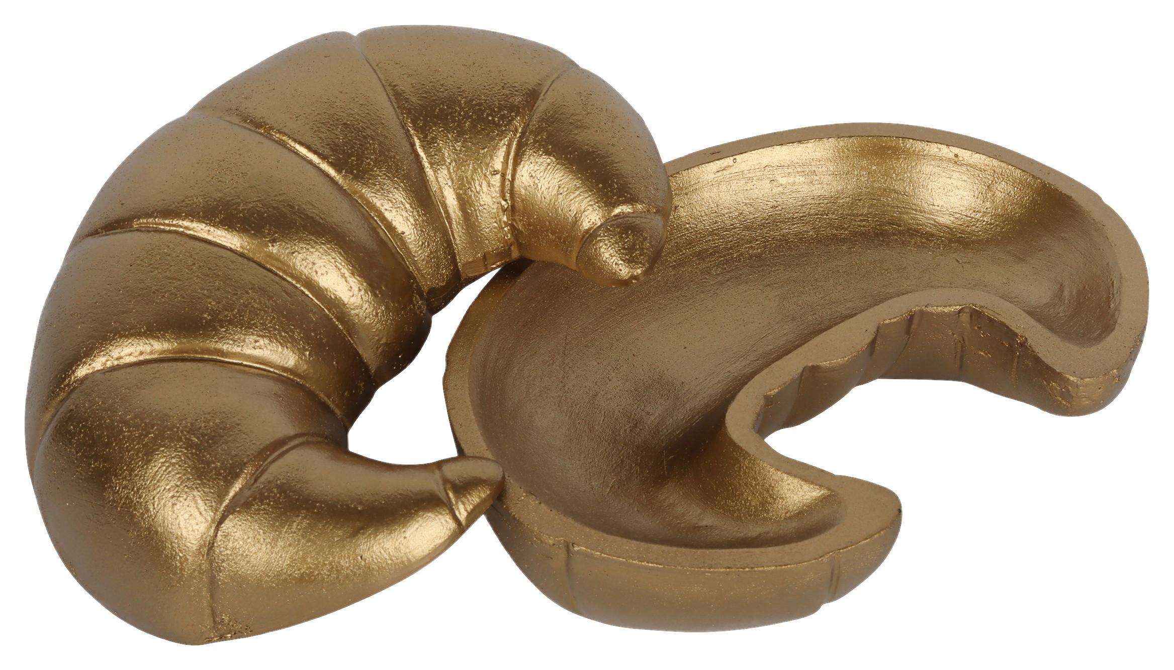 Dekoračná škatuľa CROISSANT - zlatohnedá, prírodné materiály (15/10/8cm) - Mömax