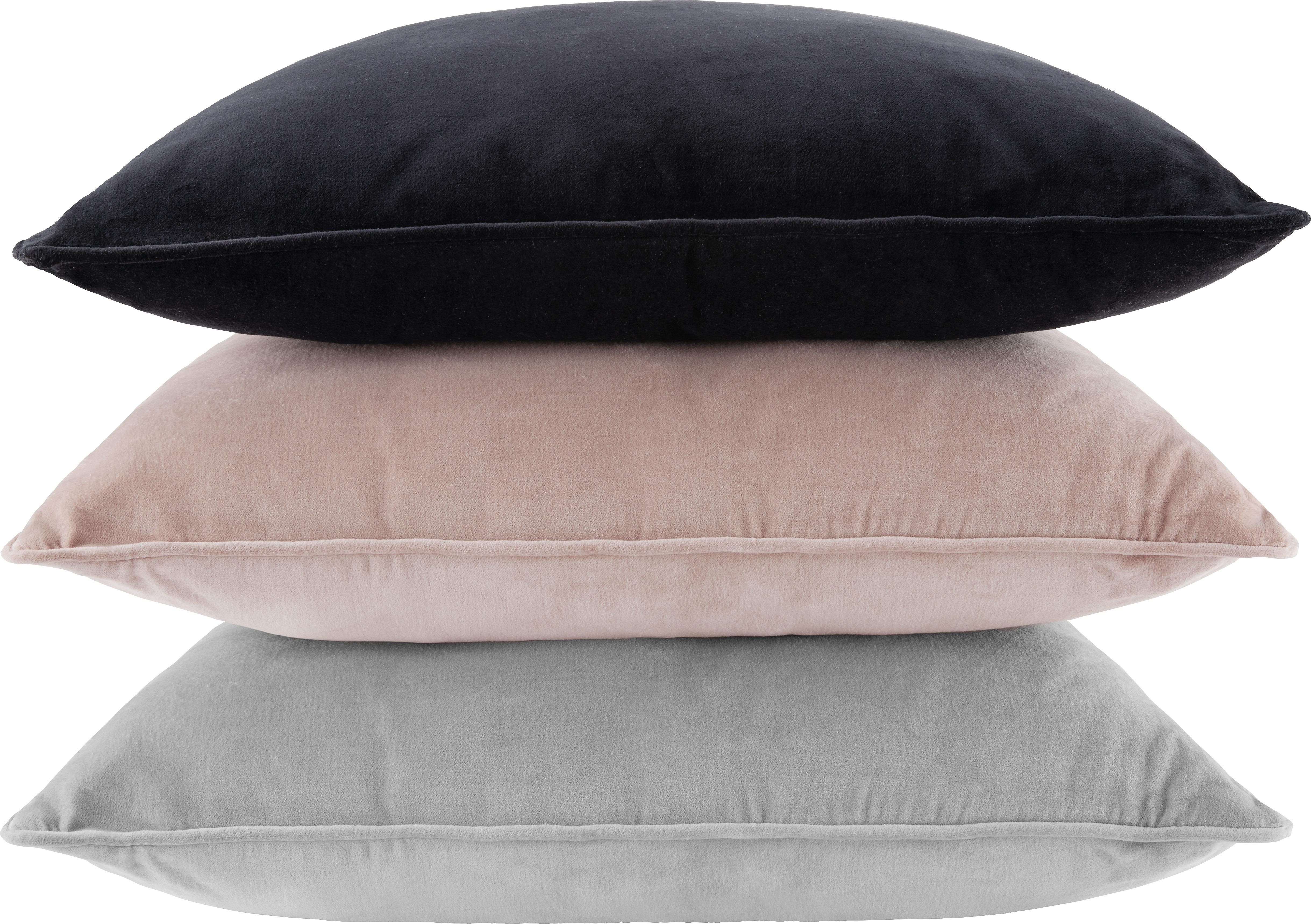 Dekoračný Vankúš Susan, 60/60cm, Šedá - sivá, textil (60/60cm) - Modern Living