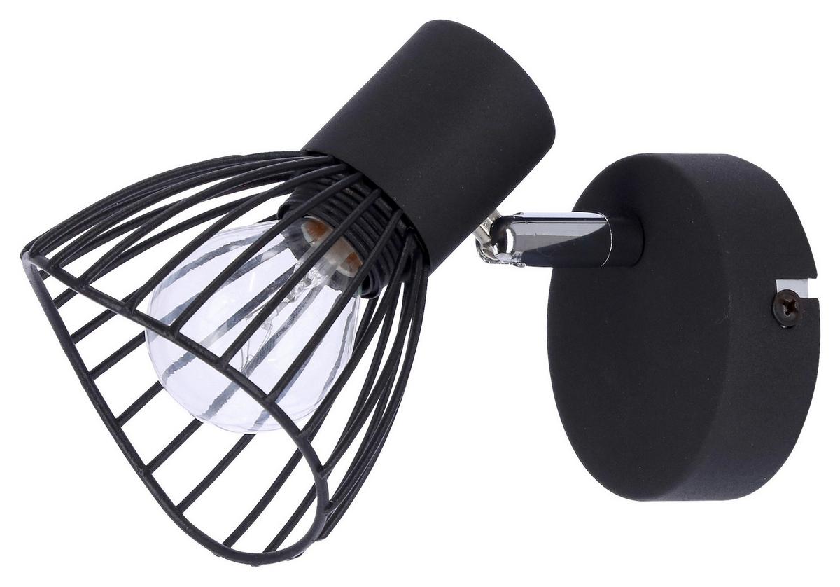 Wandstrahler 91-61881 - Schwarz, Basics, Metall (8/12/12cm)