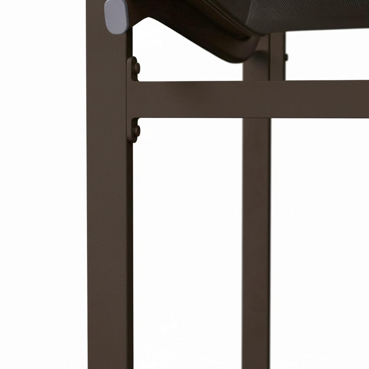 SADA ZAHRADNÍCH KŘESEL MATTEO - šedá/černá, Moderní, kov/textil (56/86/53cm) - Bessagi Garden