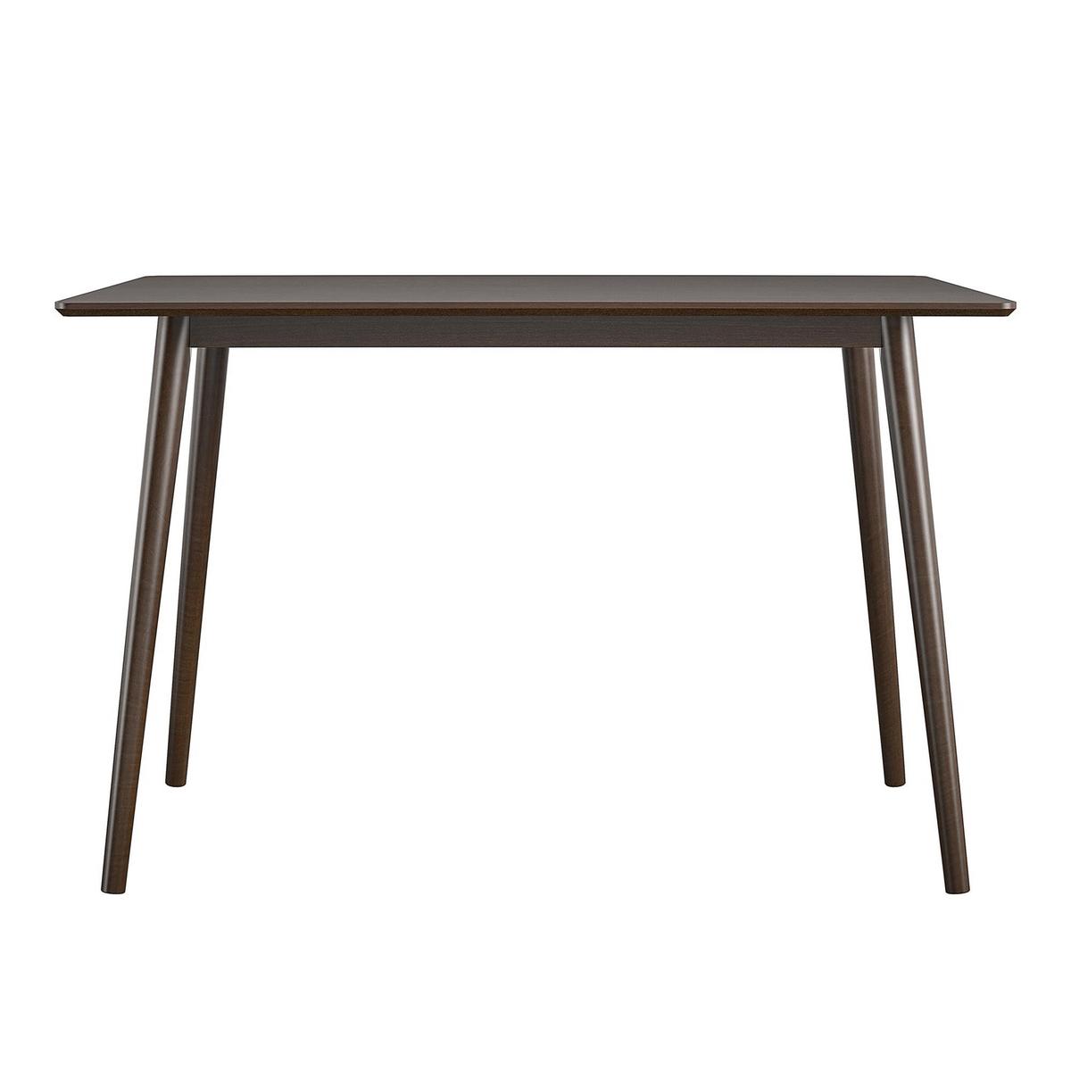 Schreibtisch Brittany Walnussfarben B: 75 Cm - Walnussfarben, Design, Holzwerkstoff (119/75/59cm) - MID.YOU