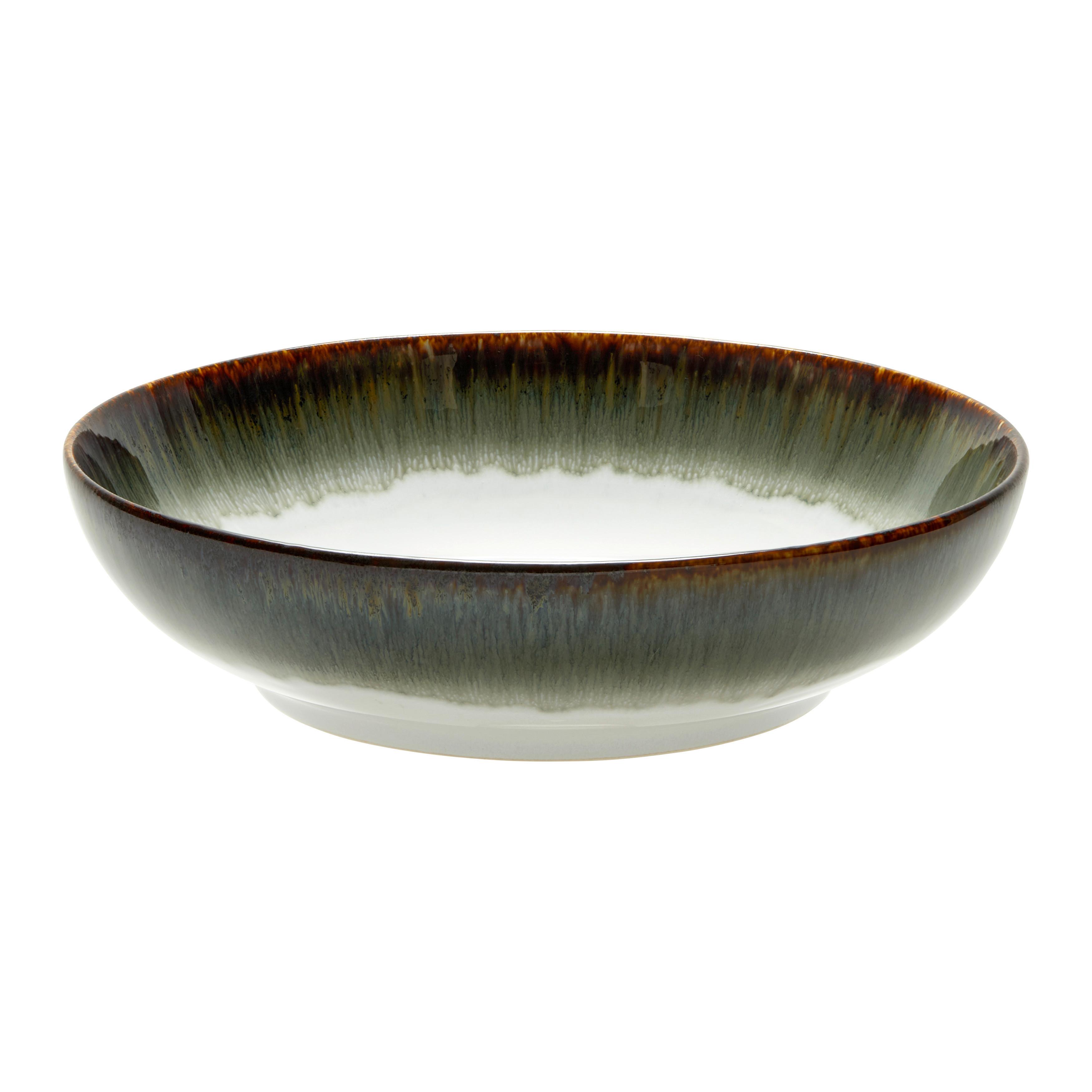 Mísa CASCADE - šedá, Moderní, keramika (22,5/6cm) - Creatable