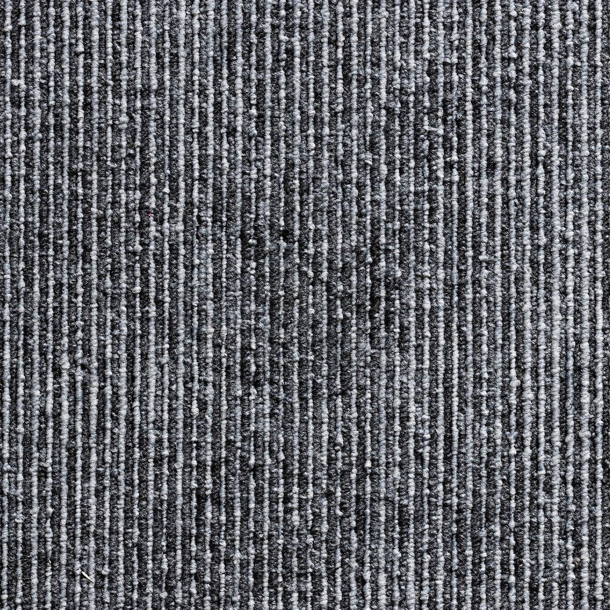 Teppichfliese Grau Marmaris 50x50 cm Florhöhe 3 mm - Dunkelgrau/Hellgrau, Basics, Textil (50/50cm)