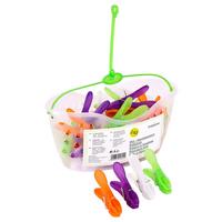 Csipesztartó Kosár Iris - lila/narancs, Konventionell, műanyag (19/19/8cm) - Homezone