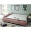 Schlafsofa Norman Lux.3Dl B: ca. 208 cm - Pink/Silberfarben, KONVENTIONELL, Holzwerkstoff/Textil (208/95/105cm) - Carryhome Schlafsofa Norman Lux.3Dl B: ca. 208 cm - Pink/Silberfarben, KONVENTIONELL, Holzwerkstoff/Textil (208/95/105cm) - Carryhome