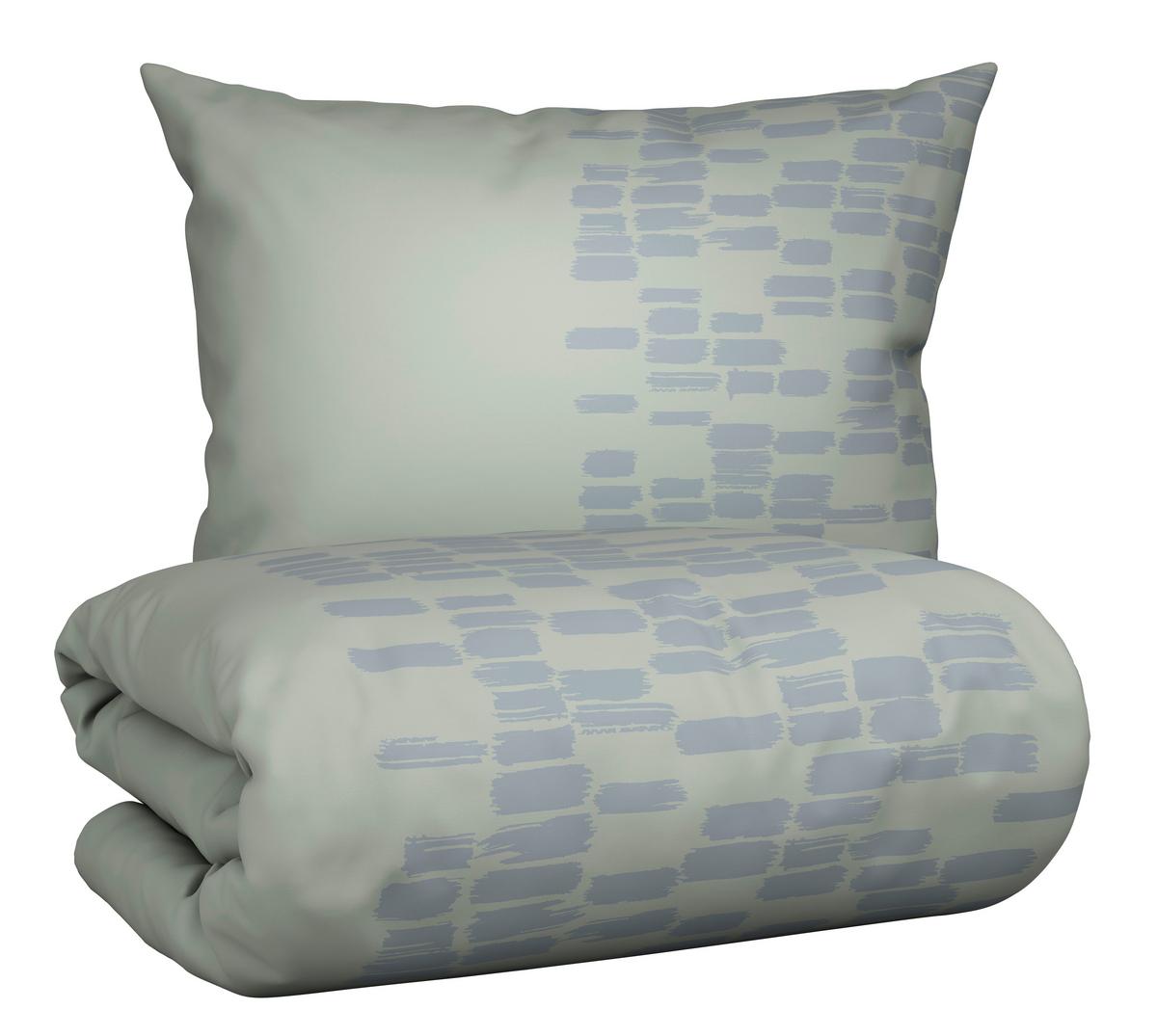 Povlečení Brush Strokes, 70/90 140/200cm - šedá, textil (140/200cm) - Modern Living