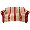 2-sitzer-sofa Torello Rot - Wengefarben/Rot, KONVENTIONELL, Textil (151/84/80cm) - Livetastic