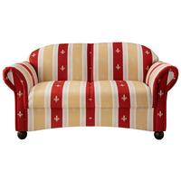 2-sitzer-sofa Torello Rot - Wengefarben/Rot, KONVENTIONELL, Textil (151/84/80cm) - Livetastic