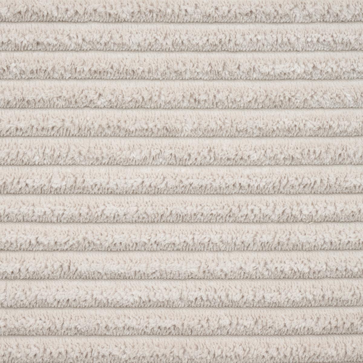 Sitzbank Chios Ohne Lehne Cord Beige, B: 140 Cm - Beige/Schwarz, KONVENTIONELL, Textil/Metall (140/49/47cm) - MID.YOU