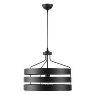 Pendelleuchte 5028/Sgn - Schwarz, Design, Metall (45/120cm)