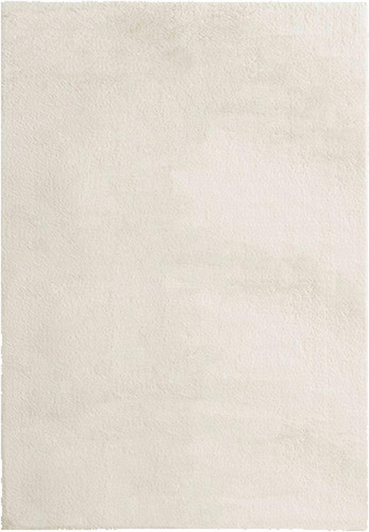 TKANÝ KOBEREC Fuzzy 3, 160/230cm, krémová - krémová, Moderní, textil (160/230cm) - Mömax