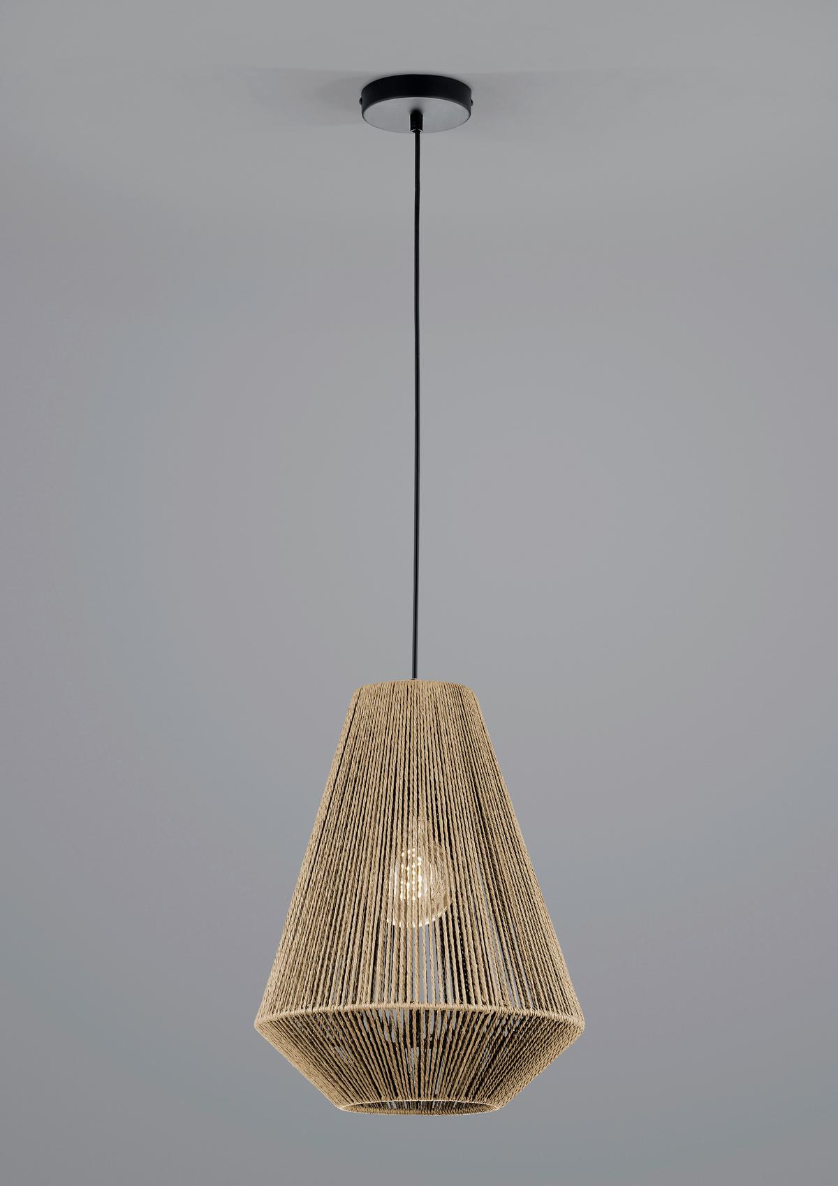 Hängeleuchte 20564/1-20 - Naturfarben, Design, Papier (33/120cm) - Hell