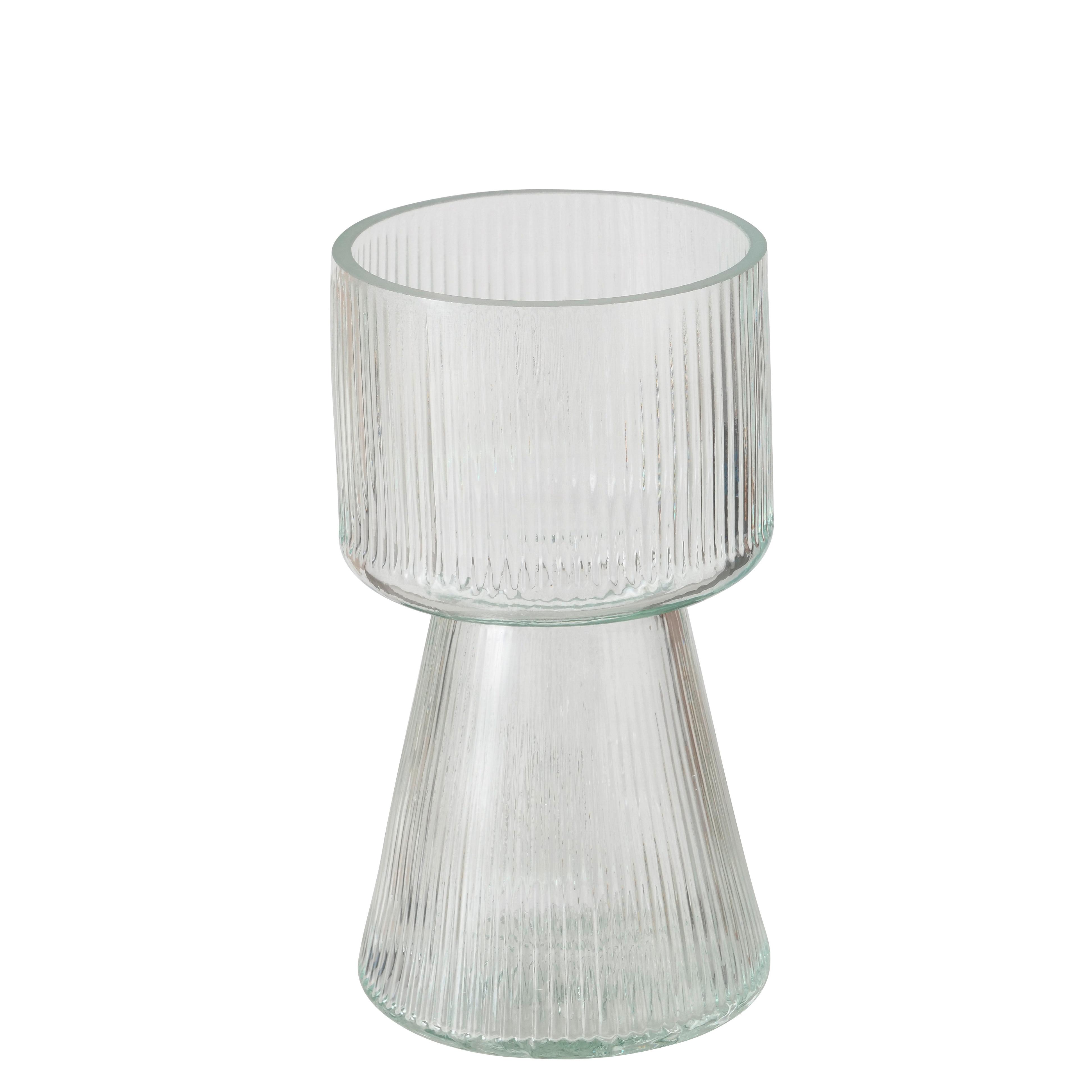 váza IMANO I - priehľadné, Konventionell, sklo (10/18cm) - Modern Living