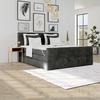 Boxspringbett Mit Topper & Bettkasten 180x200 Medino - Anthrazit, KONVENTIONELL, Holz/Holzwerkstoff (180/200cm) - Luca Bessoni