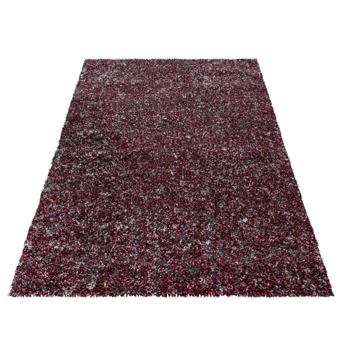 Hochflorteppich Enjoy - Rot, KONVENTIONELL, Textil (280/370cm) - Novel