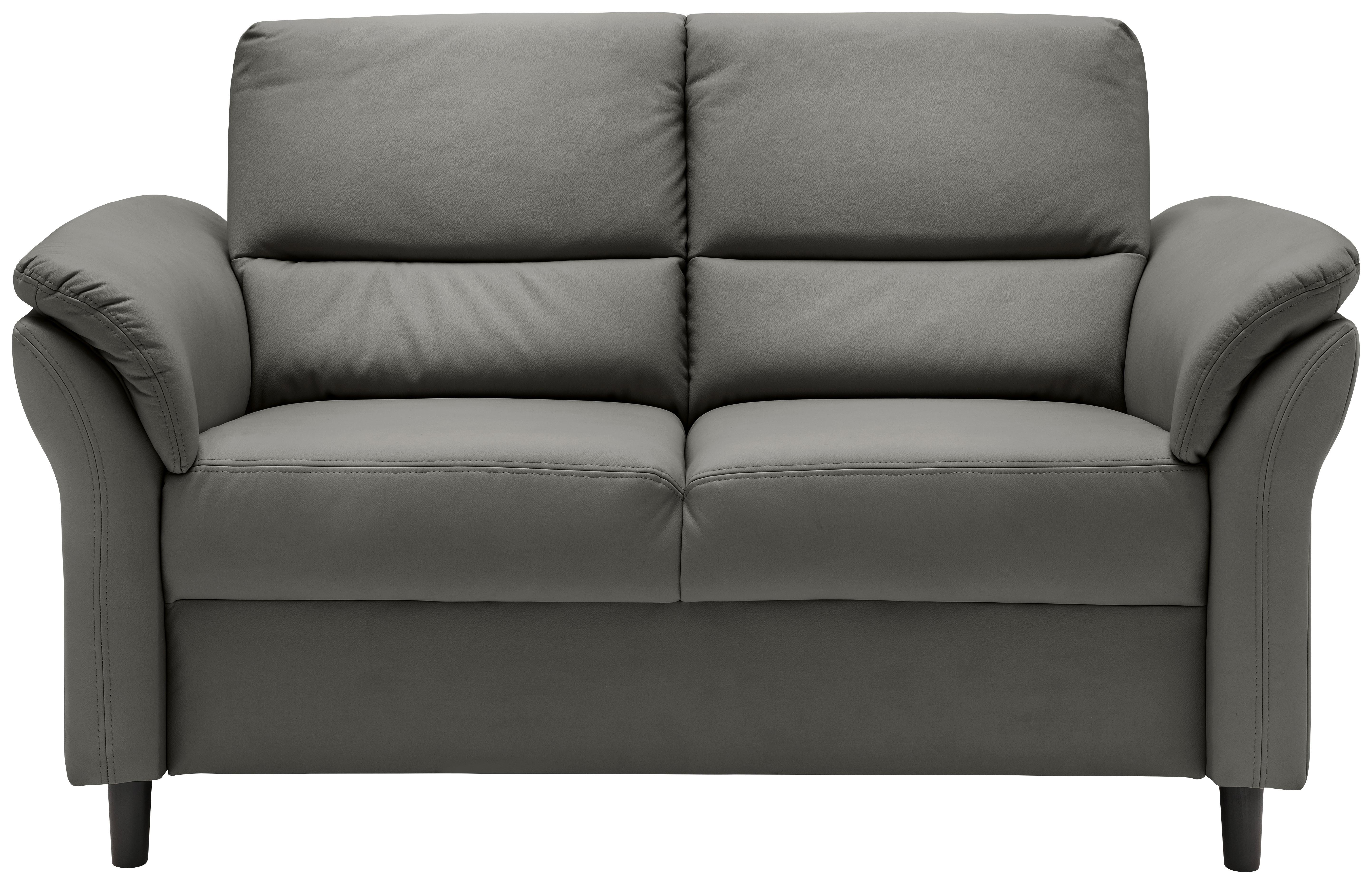 2-Sitzer-Sofa Cavoli, Grau B: 147 cm - Schwarz/Grau, MODERN, Textil (147/90/89cm) - Livetastic