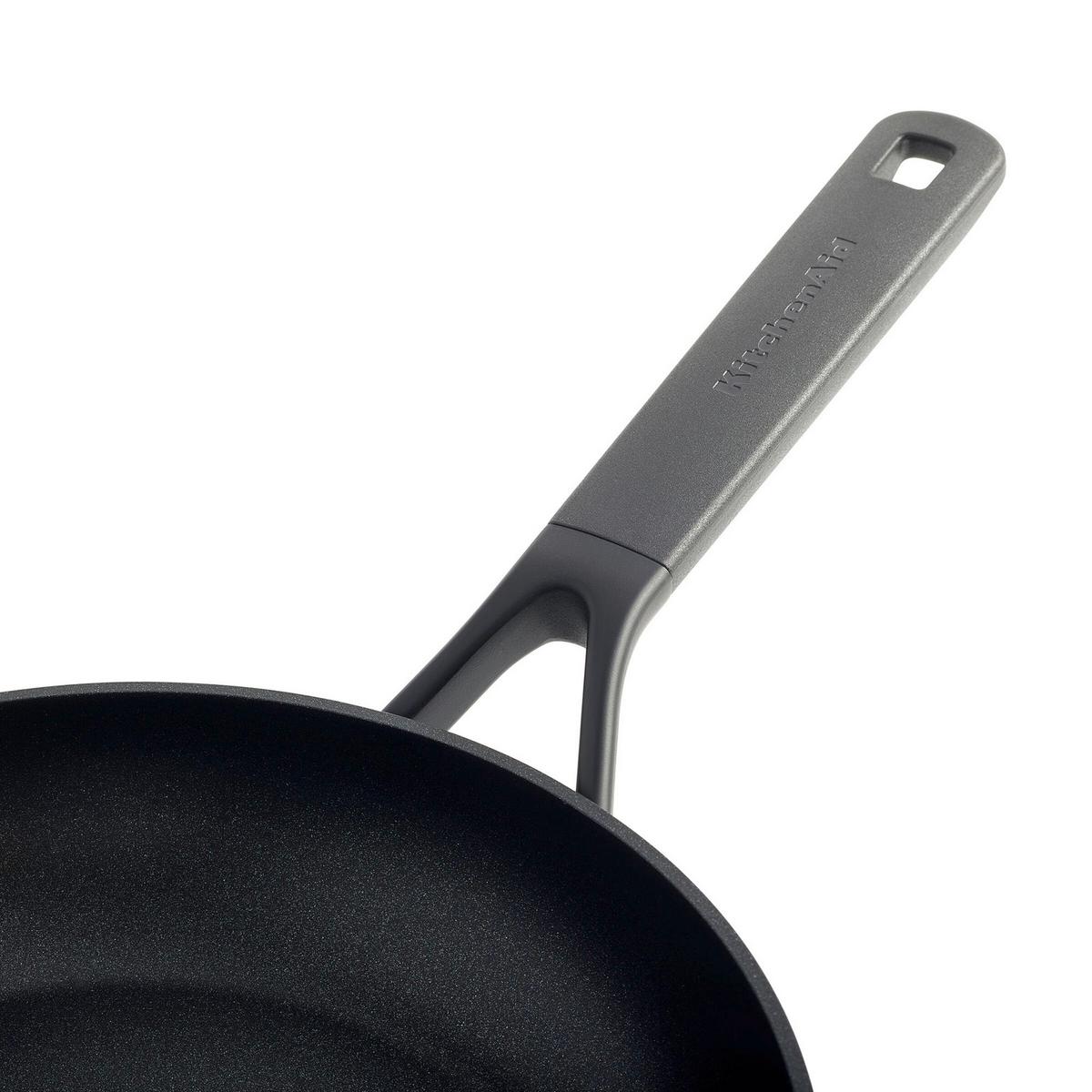 Wok Classic Forged Schwarz D: 28 Cm - Schwarz, Basics, Kunststoff/Metall (28cm) - Kitchenaid