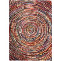 Webteppich Sixteen Round Multicolor 160x230 Cm - Multicolor, Trend, Textil (160/230cm) - Novel