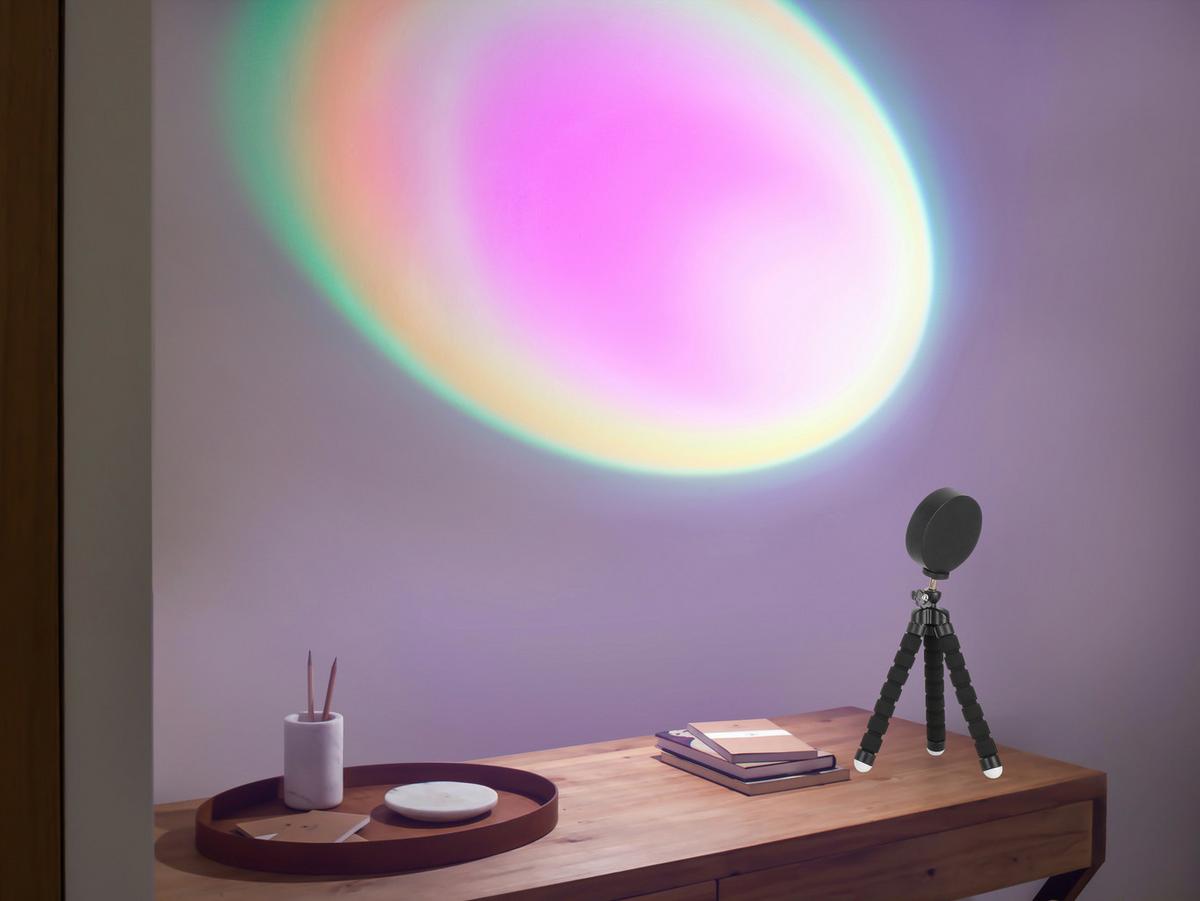 Led-dekoleuchte Addison Addison - Schwarz, MODERN, Kunststoff/Metall (6,3/23,5cm) - Luca Bessoni