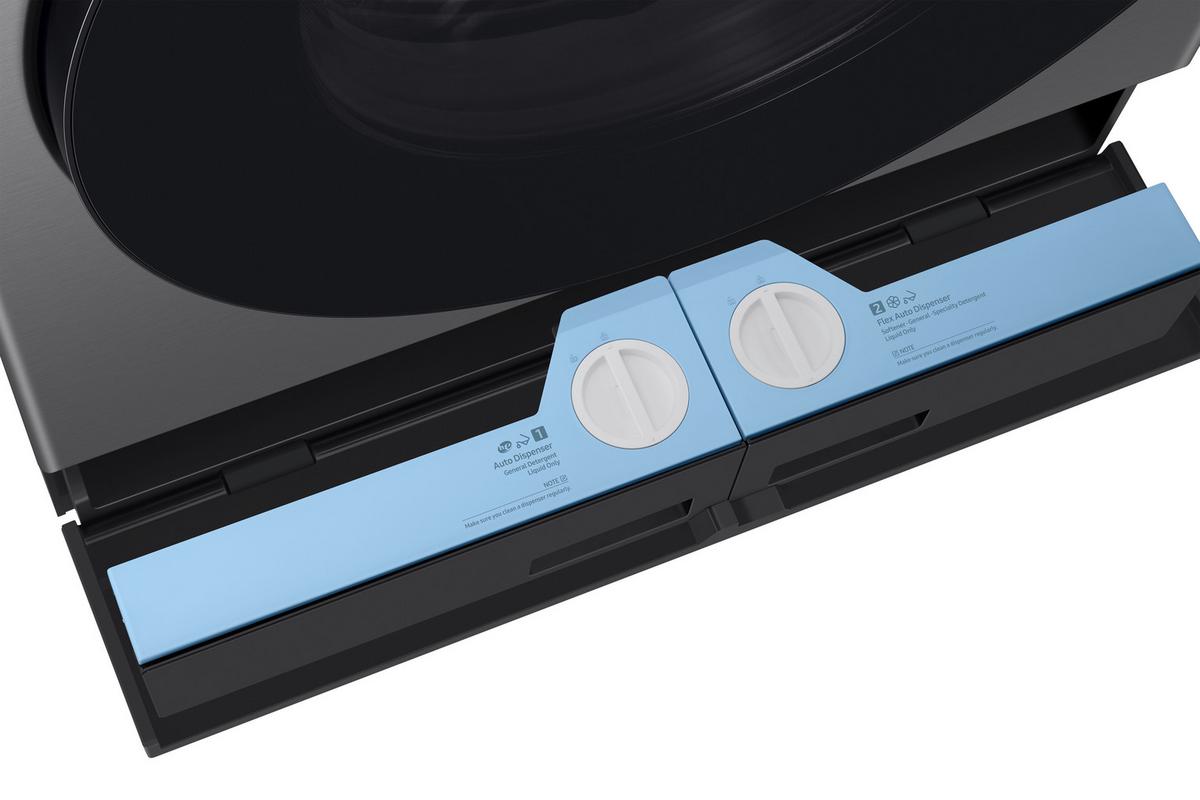 Waschtrockner Wd18db8995bzt2 Eekl: A, Füllmenge Ca. 11 Kg - Anthrazit, Basics, Glas/Kunststoff (60/85/65cm) - Samsung