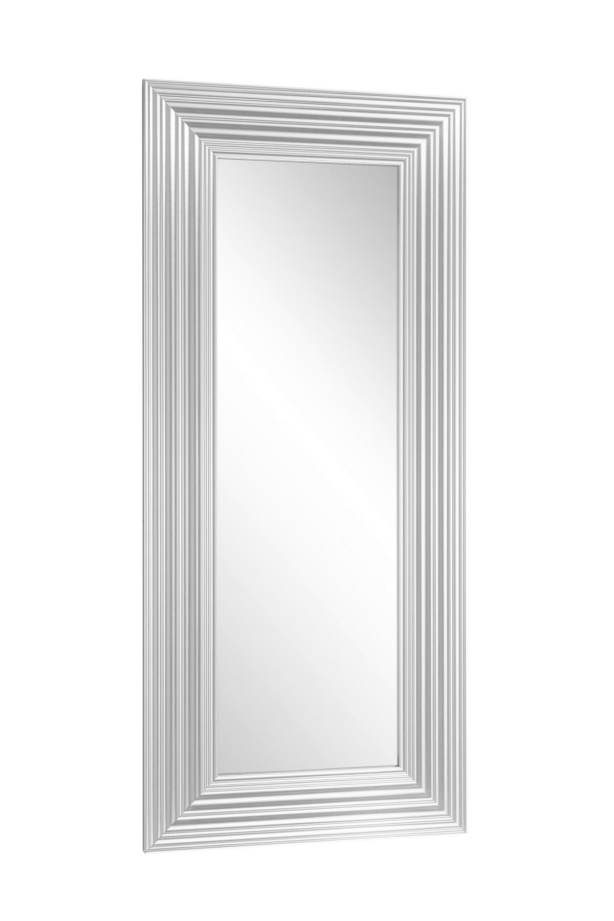 Wandspiegel Sofia Silberfarben BxH: 116x51 cm - Silberfarben, MODERN, Glas/Holzwerkstoff (116/51cm)