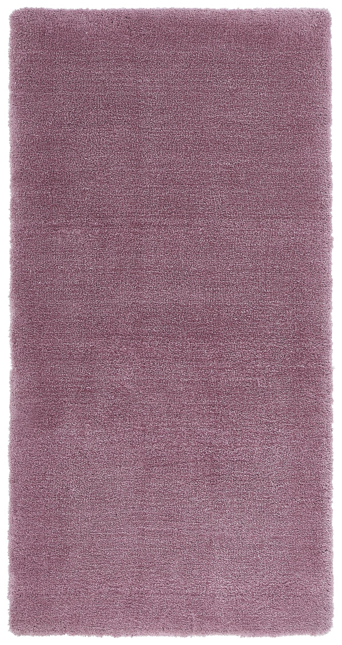 Hochflorteppich Relaxx Lila 70x140 Cm - Brombeere, KONVENTIONELL, Textil (70/140cm) - Esprit