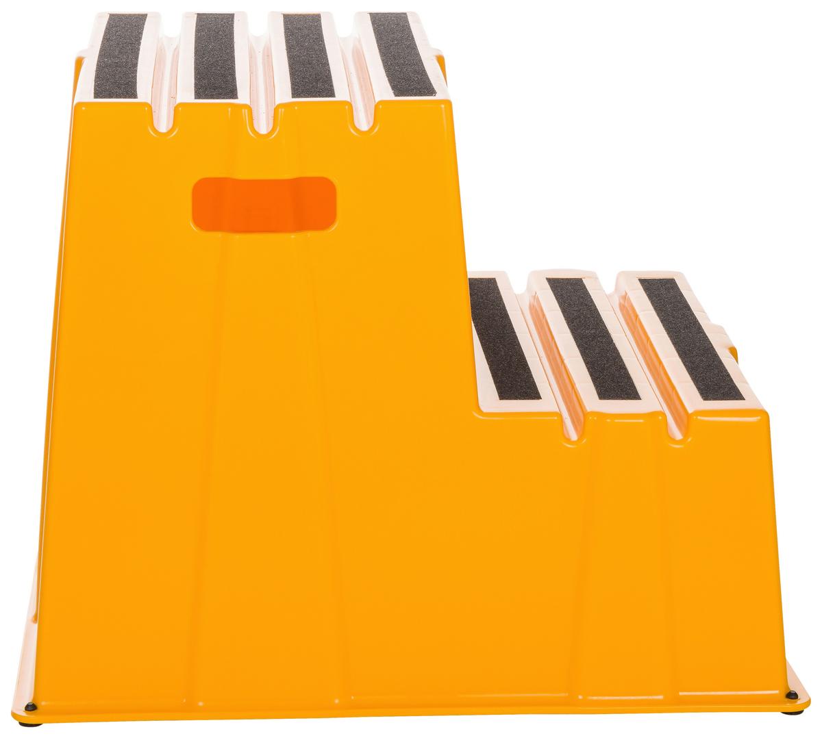 Tritthocker Tio-E2 - Gelb, Basics, Kunststoff (57/51/65cm) - MID.YOU