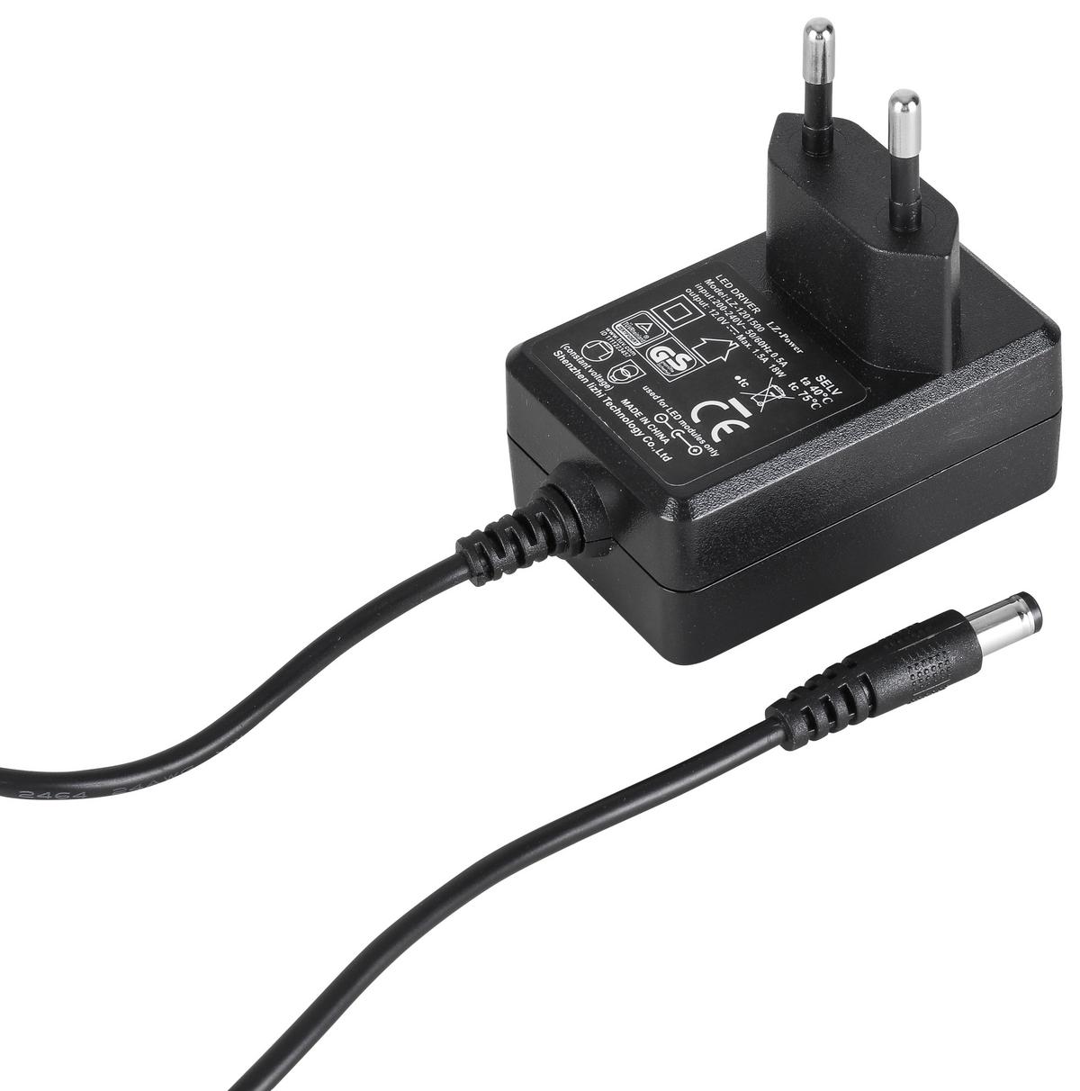 Stehleuchte Irma dimmbar Schwarz mit Farbwechsler - Schwarz, Design, Kunststoff (15,5/104,5cm) - Luca Bessoni