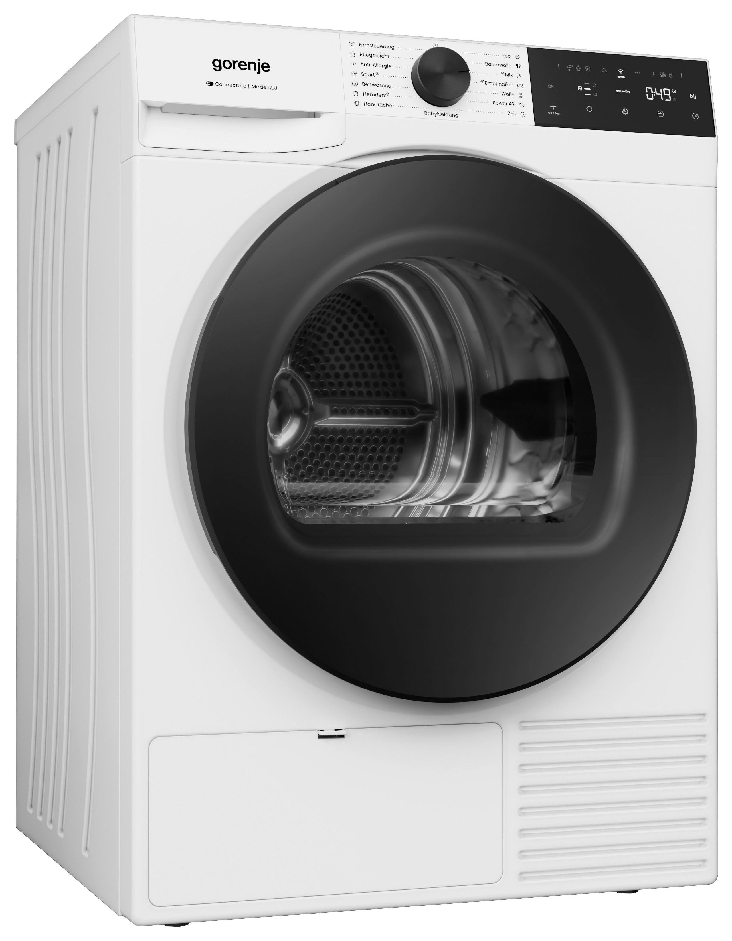 WÄRMEPUMPENTROCKNER Weiß B: 60cm