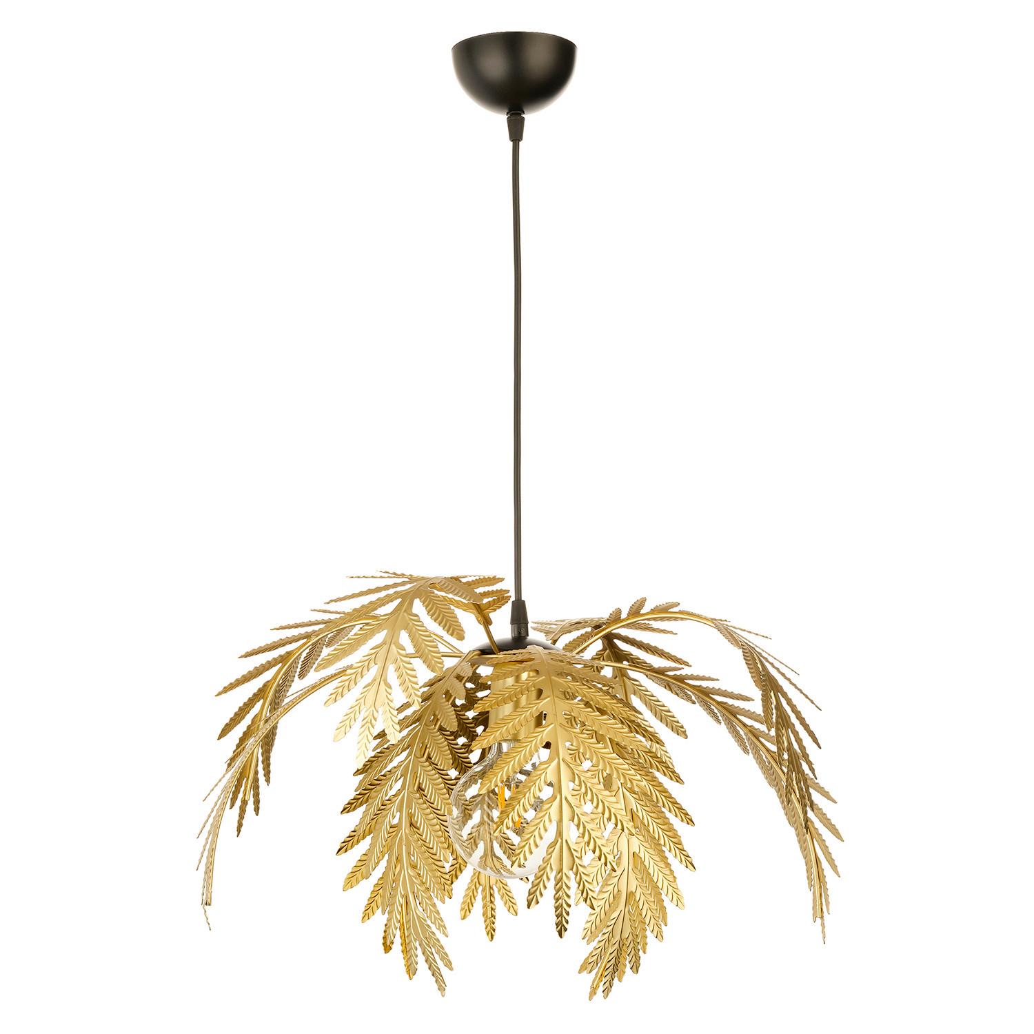 Pendelleuchte Dubai Goldfarben L: 50 Cm 22w - Goldfarben, Basics, Metall (50/50/110cm)