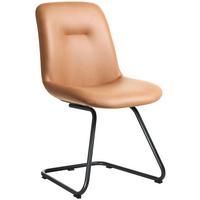 STOLIČKA SWING-CH - čierna/koňaková, Basics, kov/textil (51/89/61cm) - Celina Home