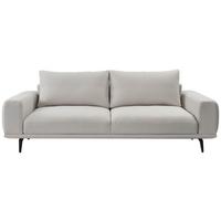 3-sitzer-sofa Selene Creme, B: 242 Cm - Creme/Schwarz, MODERN, Textil (242/89/115cm) - MID.YOU